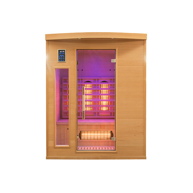 Sauna infrarossi 3 persone cromoterapia
