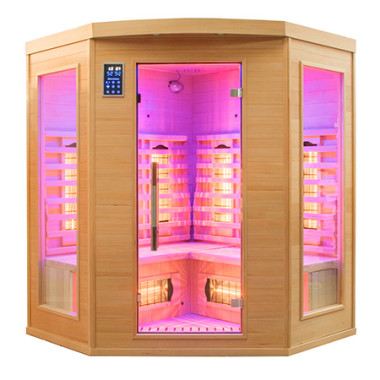 Sauna infrarossi 3 - 4 persone cromoterapia