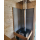 Sauna finlandese da giardino per 6-8 persone con sala relax