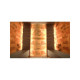 KIt 10 mattoni di sale himalayano cristallino ideale per pareti e grotte di sale