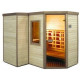 Sauna a forma personalizzata