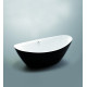 Vasca da bagno freestanding Cassiopea BLACK 180x87 cm