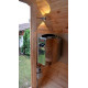 Mini sauna finlandese a botte da esterno Ø 1.9m x 1.7m