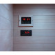 Sauna infrarossi radiatori alogeni 1 persona cromoterapia stereo