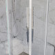 Cabina doccia con antine scorrevoli vetro 8 mm  h200 cm anticalcare