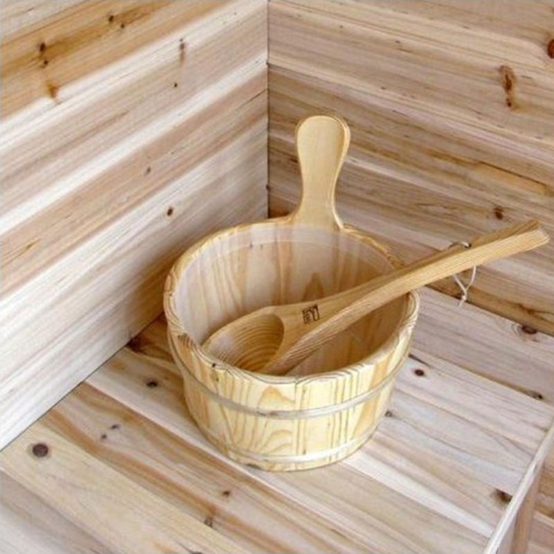 dettaglio sauna finlandese